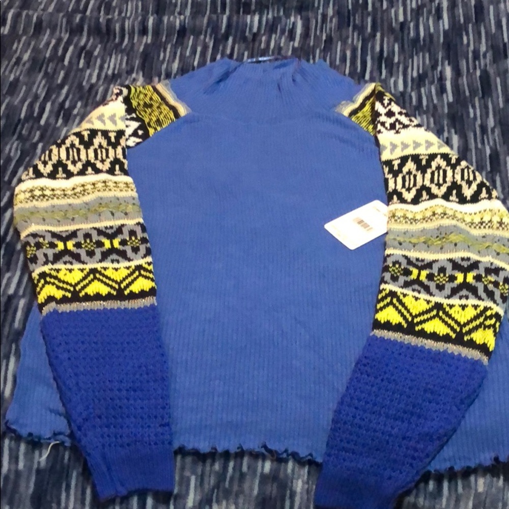 Embellished Free People sweater